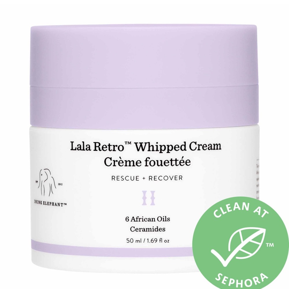 Drunk elephant lala retro whipped cream mosturiser
